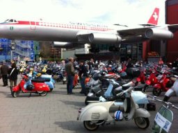 März 2014 Vespatreffen Verkehrshaus Luzern